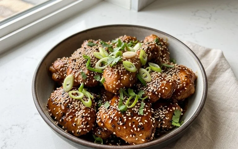 Healthy Sesame Chicken