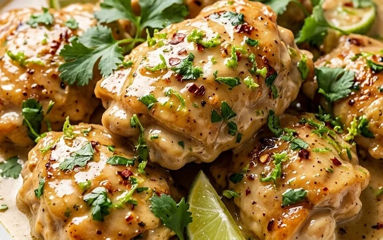 Creamy Coconut Lime Chicken