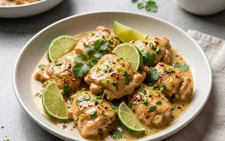 Creamy Coconut Lime Chicken