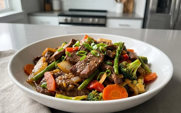 Beef Stir Fry with Vegetables (30-Minutes)