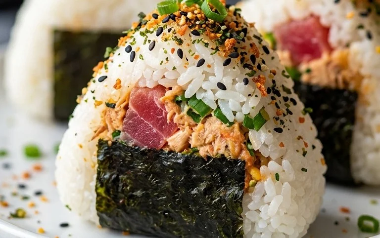 15-min. Easy Japanese Tuna Onigiri
