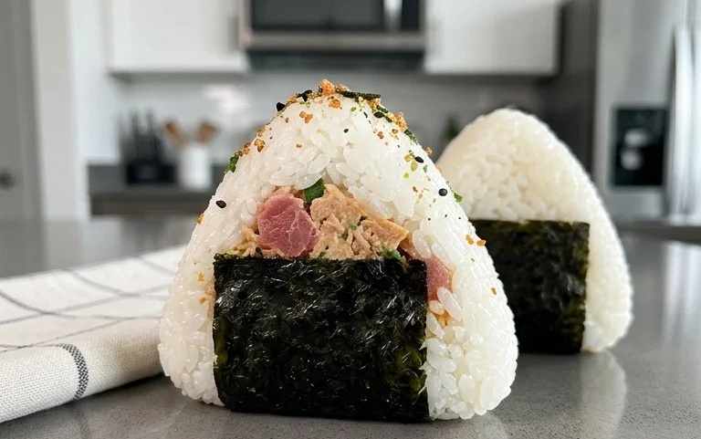 15-min. Easy Japanese Tuna Onigiri