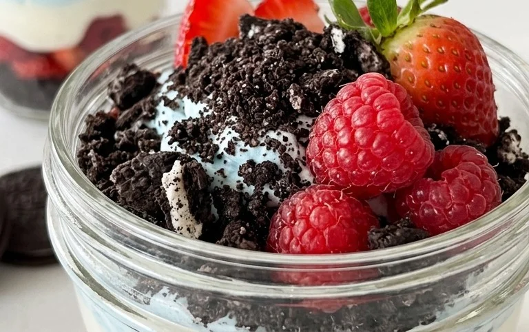 Red, White and Blue Dirt Cups