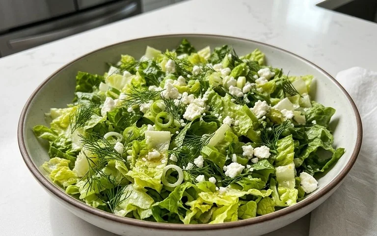 Maroulosalata (Greek Lettuce Salad)
