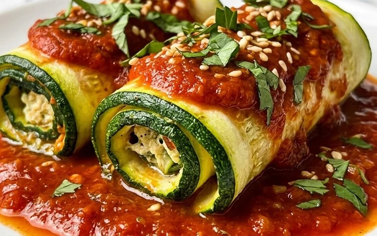 Vegan Zucchini Rollatini