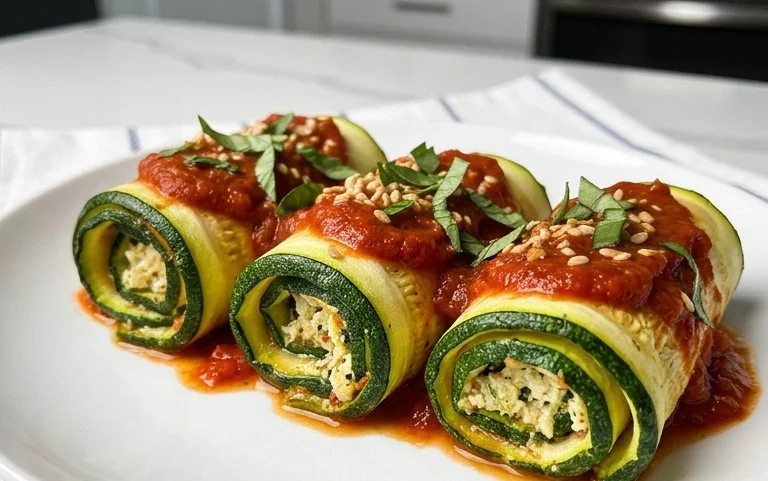 Vegan Zucchini Rollatini
