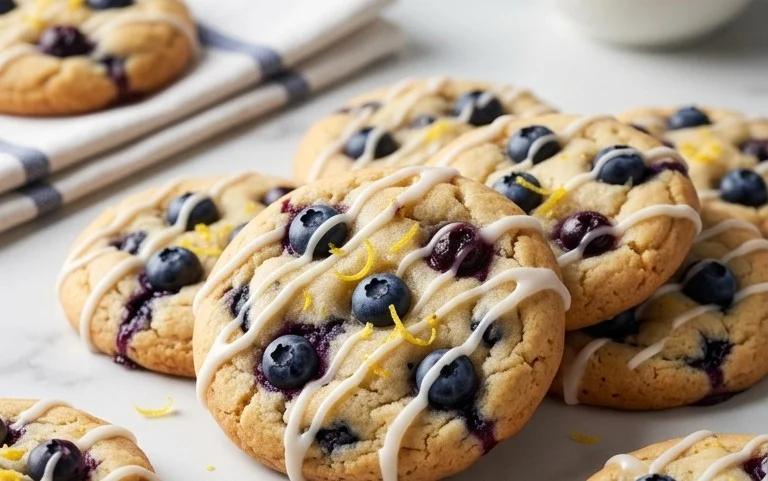 Lemon Blueberry Cookies Recipe