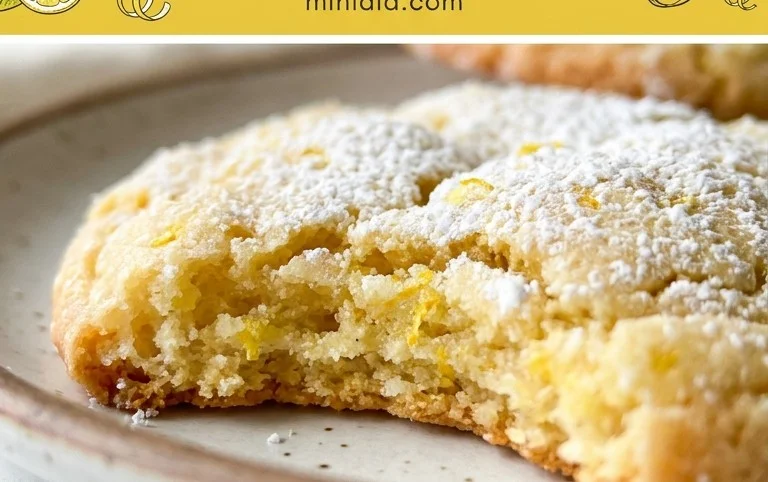 Soft & Chewy Lemon Cookies