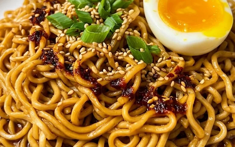 Easy Saucy Ramen Noodles