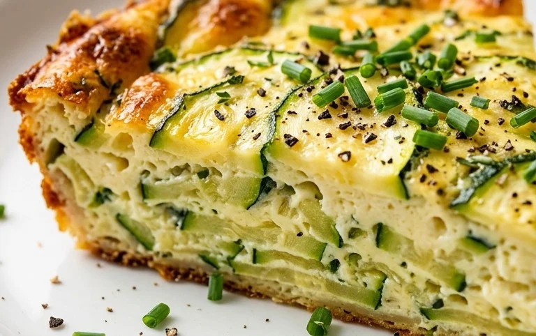 Crustless Zucchini Quiche Recipe
