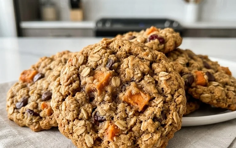 Sweet Potato Oatmeal Cookies