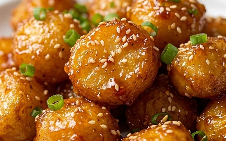 Crispy Honey Chilli Potatoes
