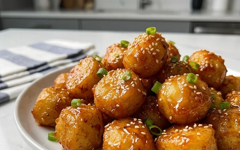 Crispy Honey Chilli Potatoes