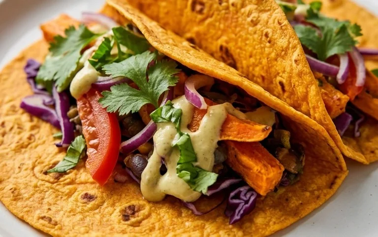 Sweet Potato Tortillas (Gluten-Free Vegan Wraps)
