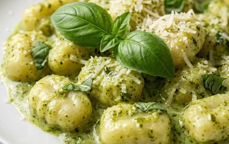 Creamy Pesto Gnocchi