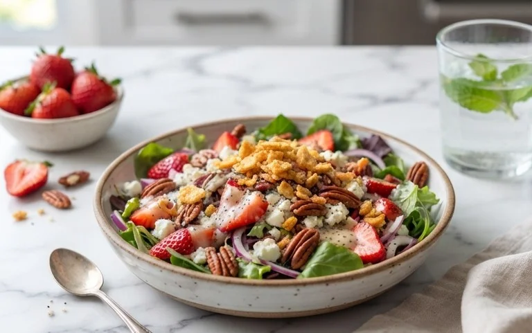 Strawberry Crunch Salad