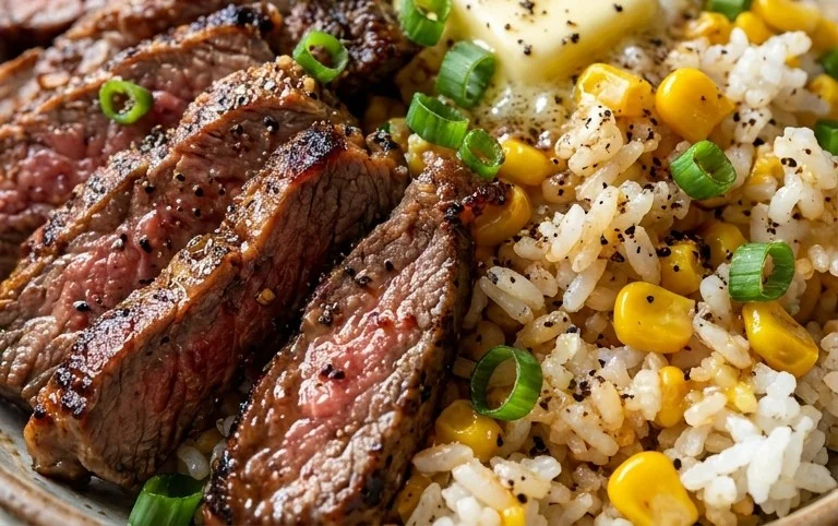 Beef Pepper Rice Bowl is a delicious meal option.