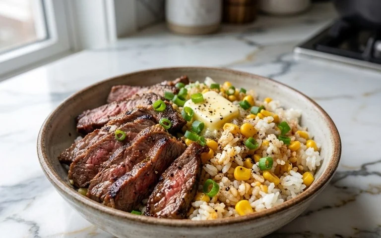 Beef Pepper Rice Bowl is a delicious meal option.