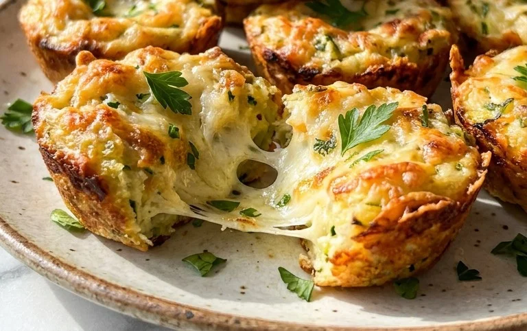 Zucchini Garlic Bites