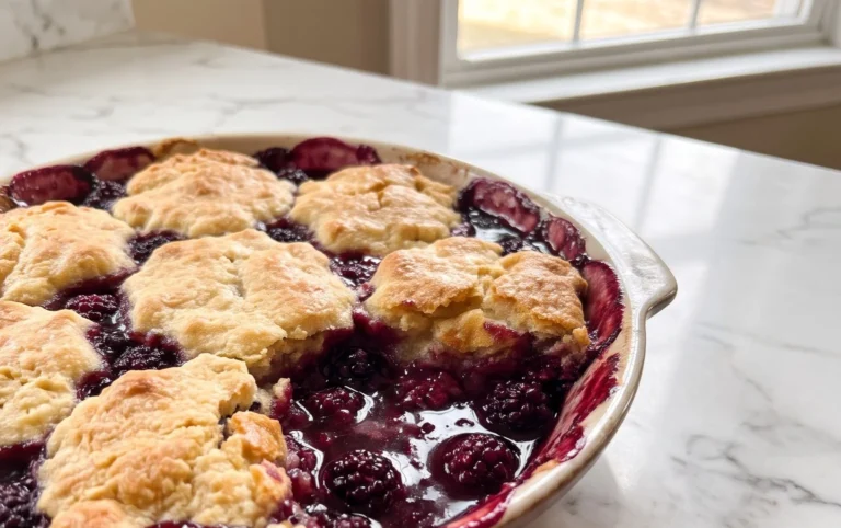 The Pioneer Women's Blackberry Cobbler