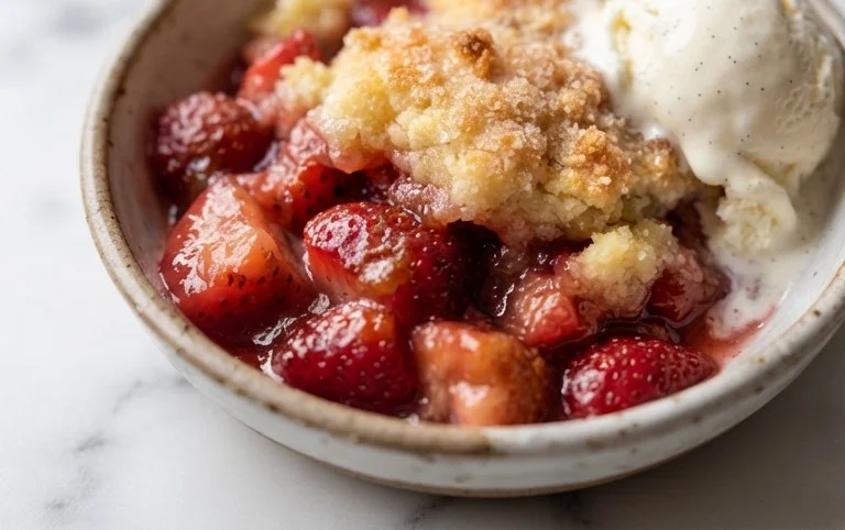 Strawberry Cobbler