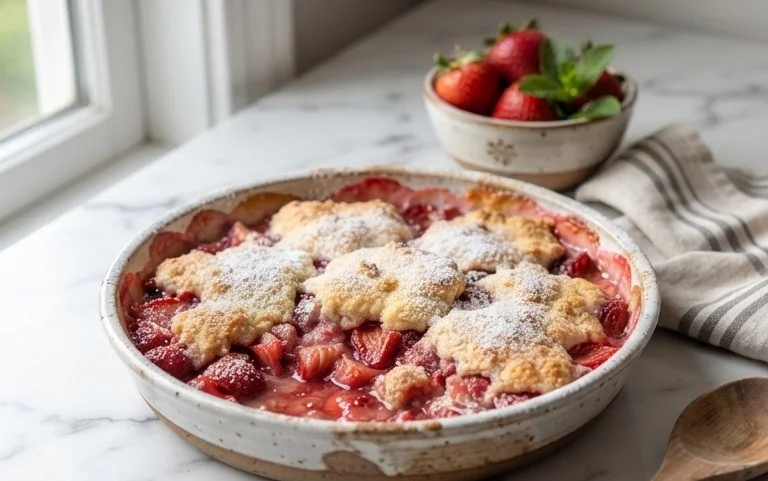 Strawberry Cobbler