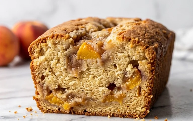 Peach Cobbler Pound Cake