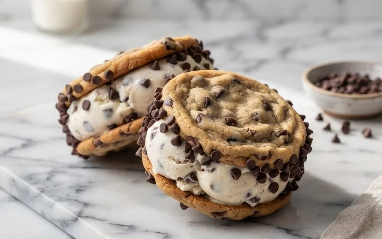 Cookie Ice Cream Sandwiches (Like a Chipwich!)
