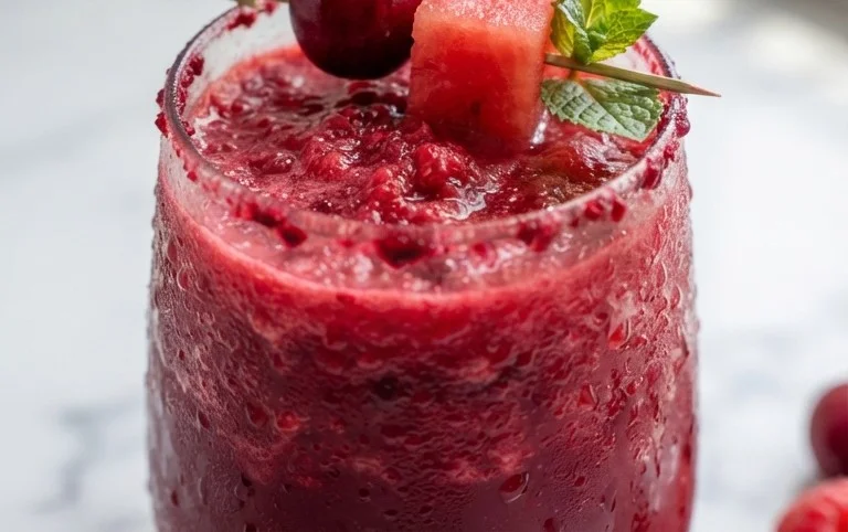 Watermelon Cherry Berry Beet Juice