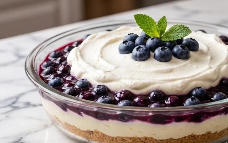 No-Bake Blueberry Yum Yum