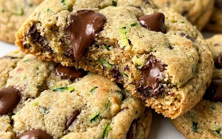 Zucchini Chocolate Chip Cookies