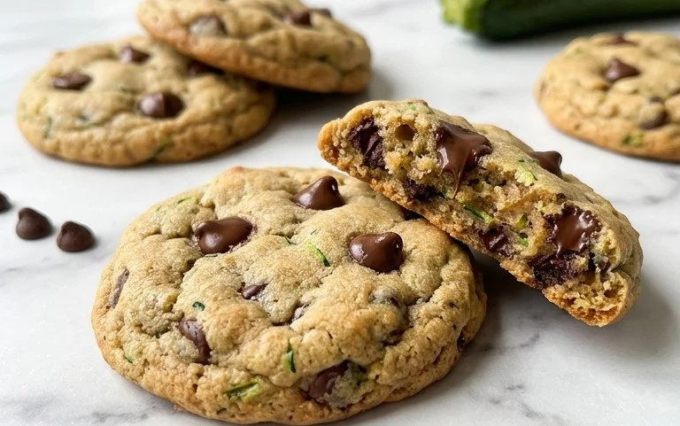 Zucchini Chocolate Chip Cookies
