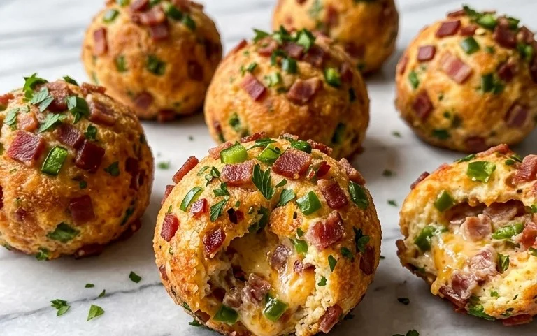 Beef Bacon Jalapeño Popper Cheese Balls