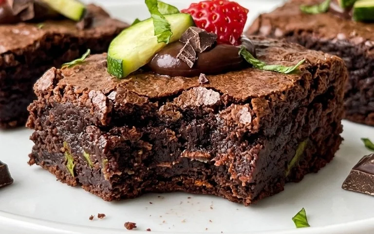 Chocolate Zucchini Brownies Recipe