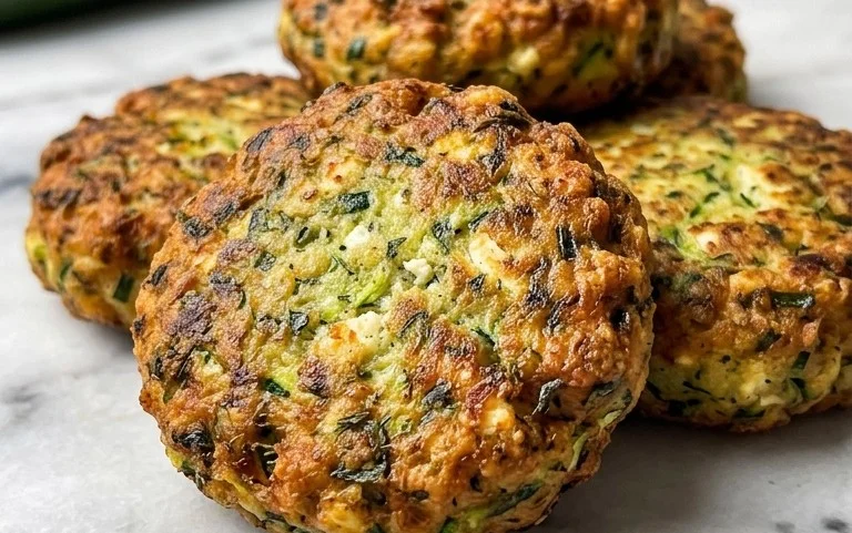 Kolokithokeftedes (Greek Zucchini Fritters)